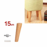 Solid Wood Sofa Foot Table Leg Cabinet Foot Furniture Chair Heightening Pad, 8 cm Vertical, 10 cm Vertical, 12 cm Vertical, 15 cm Vertical, 18 cm Vertical, 20 cm Vertical, 25 cm Vertical, 30 cm Vertical, 40 cm Vertical, 50 cm Vertical, 8 cm Tilt       ...