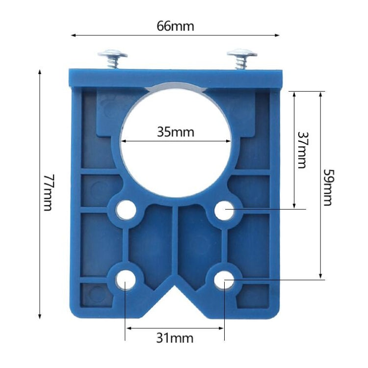 35mm Woodworking Hinge Opening Door Panel Hinge Positioner Punching Installation Auxiliary Tool, Single, Single + Hole Opener, Single + Hole Opener+Pencil, Single + Orange Hole Opener+Pencil
