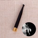 Ladies Twig Pull Rod Filter Can Wash Wood Sandalwood Long Cigarette Holder, 5 mm Fine Smoke