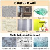 Square EVA Foam Double-sided Adhesive High-viscosity Sponge Sticker, 48 PCS 65x76x1.5mm