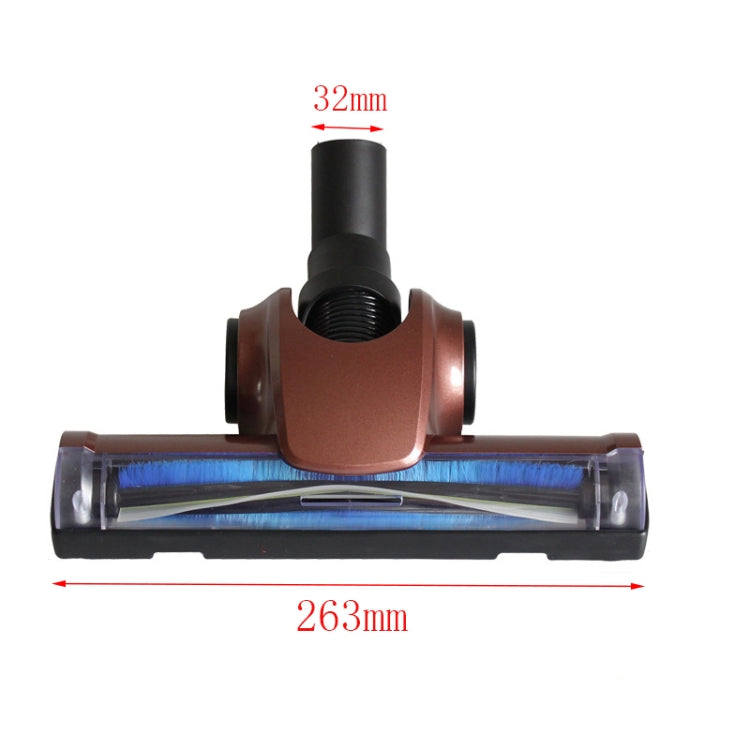 Vacuum Cleaner Accessories Wind Brush Head Special Brush for Wood Floor, 32mm Brush Head