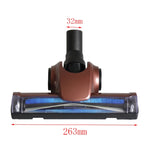 Vacuum Cleaner Accessories Wind Brush Head Special Brush for Wood Floor, 32mm Brush Head