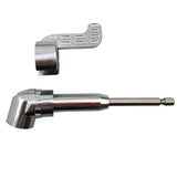 105 Degree Long Handle Right Angle Corner Drill Holds Screwdriver Bit, Screwdriver Bit