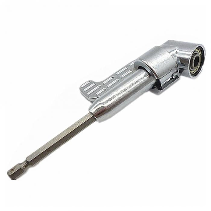 105 Degree Long Handle Right Angle Corner Drill Holds Screwdriver Bit, Screwdriver Bit