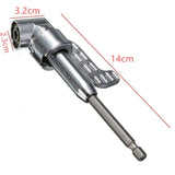 105 Degree Long Handle Right Angle Corner Drill Holds Screwdriver Bit, Screwdriver Bit