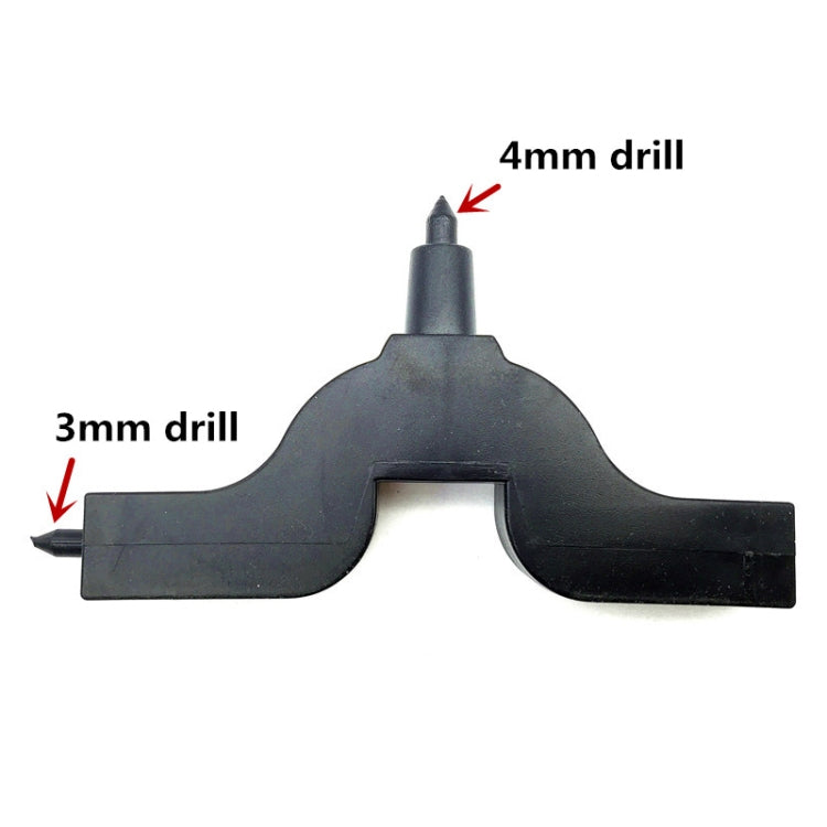 2 PCS Dripper PE Pipe Mountain-shaped Hole Punch Garden Irrigation Opening, Mountain-shaped