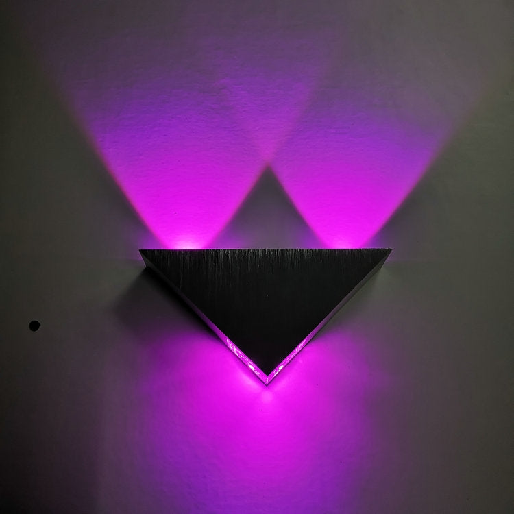LED Triangle Wall Light Interior Corridor Aisle Lights, 9W