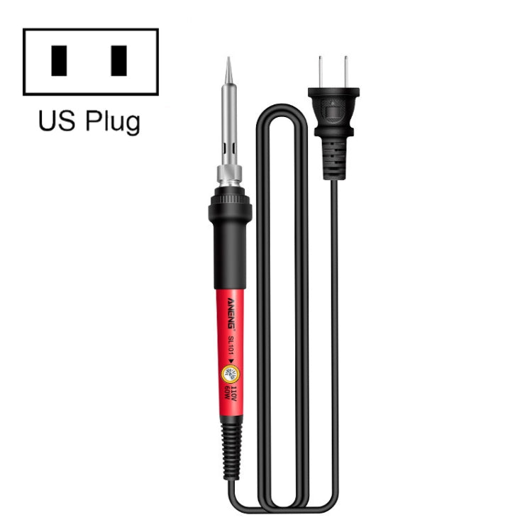 ANENG 60W Adjustable Temperature Electric Soldering Iron Welding Tool,, EU Plug, US Plug