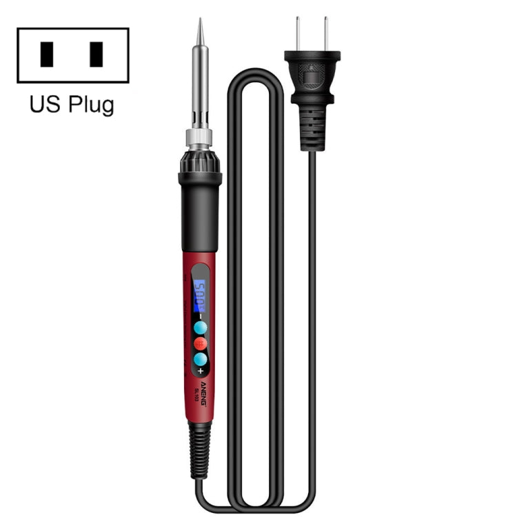 ANENG 60W Adjustable Temperature Electric Soldering Iron Welding Tool,, EU Plug, US Plug