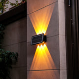 Solar Wall Lamp Outdoor Waterproof Up And Down Double-headed Spotlights, 4LED, 8LED, 6LED