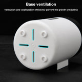 Stainless Steel Wall-mounted Home Soft Brush Toilet Brush, White, Pink, Grey