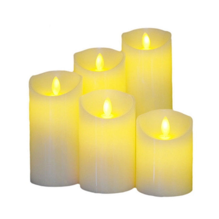 3 PCS LED Electronic Candle Light Birthday Wedding Home Decoration Props Candle Holder, Rechargeable, Size:, Rechargeable 7.5 x 10CM, Rechargeable 7.5 x 12.5CM, Rechargeable 7.5 x 15CM, Rechargeable 7.5 x 17.5CM, Rechargeable 7.5 x 20CM