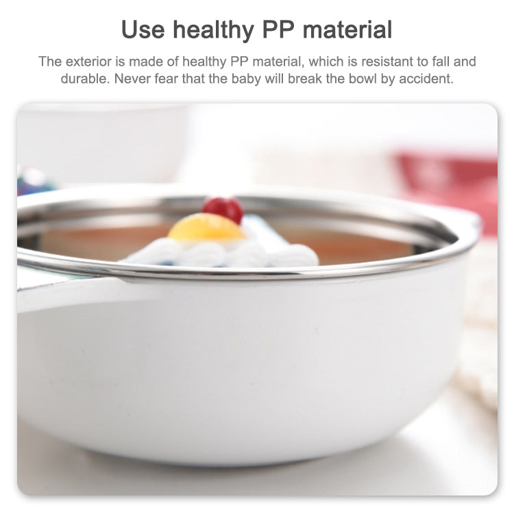 304 Stainless Steel Children Car Dinner Plate, Red, Blue, Blue (removable and washable)