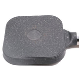 20cm Home-made Maifan Stone Four-hole Fried Egg Non-stick Flat-bottom Egg Dumpling Pot Breakfast Artifact, Flat-bottom Pot