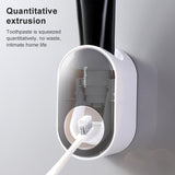 Automatic Toothpaste Squeezing Wall-mounted Toothpaste Rack