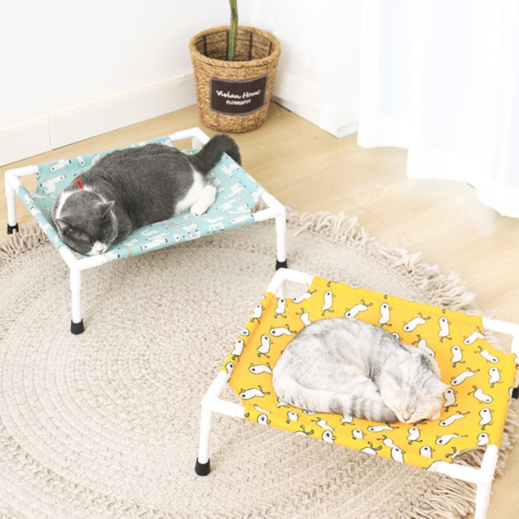 47x52cm Four Seasons Universal Removable And Washable Pet Bed Pet Nest, Small Yellow Duck, Small Color Triangle, Small Wooden Gray Bottom, Small White Cat Head, Small Wooden Alpaca, Small Blue Cat Head, Small Pink Square