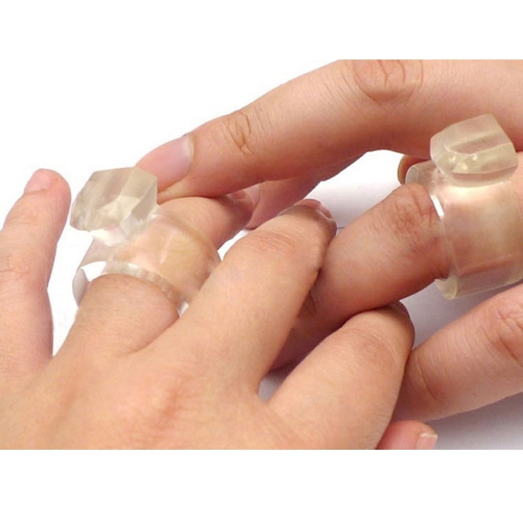 Silicone DIY Creative Ring Ice Mold Ice Box, Ring Shape