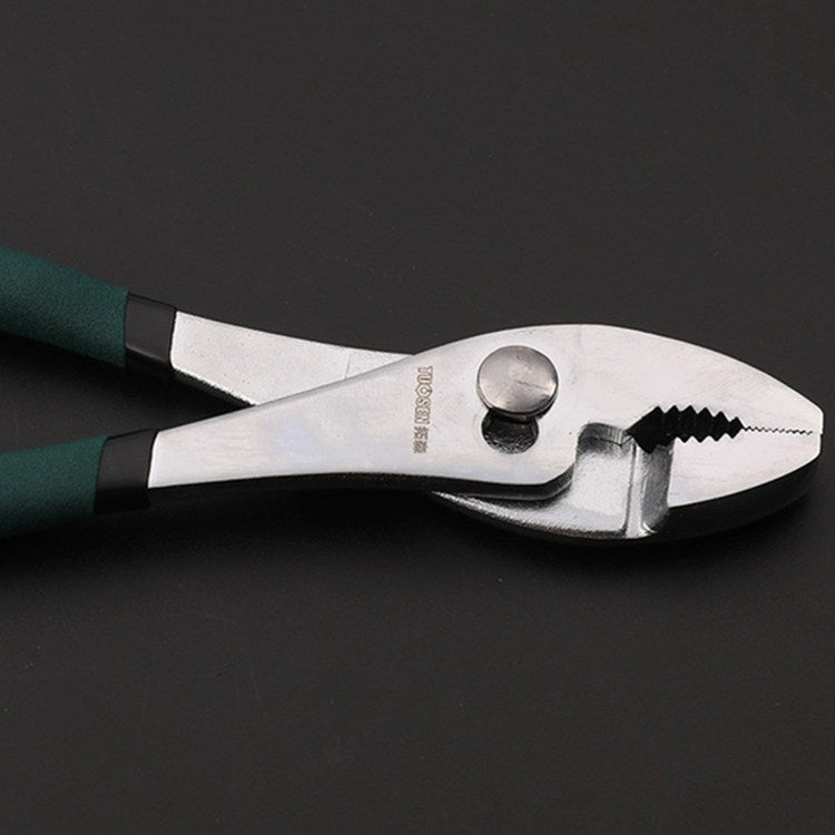 TUOSEN Double Dip Plastic 8 Inch Carp Pliers Pipe Pliers Multifunctional Repair Pliers, 8 Inch Carp Pliers