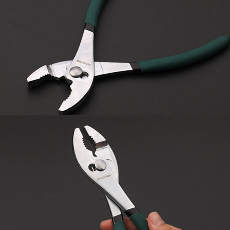 TUOSEN Double Dip Plastic 8 Inch Carp Pliers Pipe Pliers Multifunctional Repair Pliers, 8 Inch Carp Pliers
