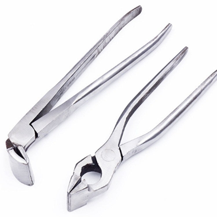 Upper Box Pliers Leather Luggage Pliers Handbags Wallets Making Tools Backpack Pliers, Straight Head, Elbow Head