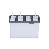 Home Made Popsicle Ice Cream Mold Set, White, Green, Blue