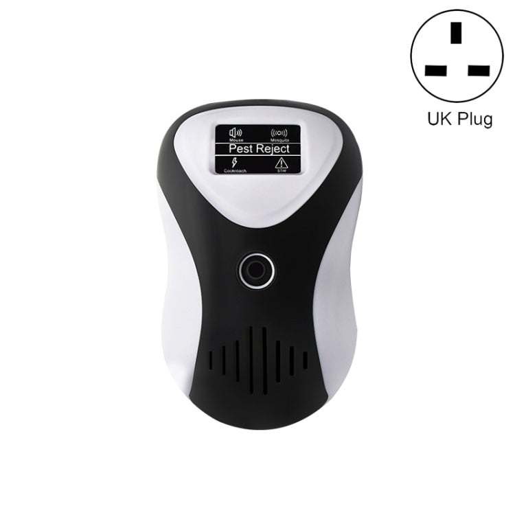 Ultrasonic Multifunctional Mouse Repeller Energy-Saving Silent Insect Repeller, Black White+EU Plug, Black White+UK Plug, Black White+US Plug, Blue Black+UK Plug, Blue White+UK Plug, Blue Black+US Plug, Blue White+US Plug, Blue Black+EU Plug           ... Black White+UK Plug Black White