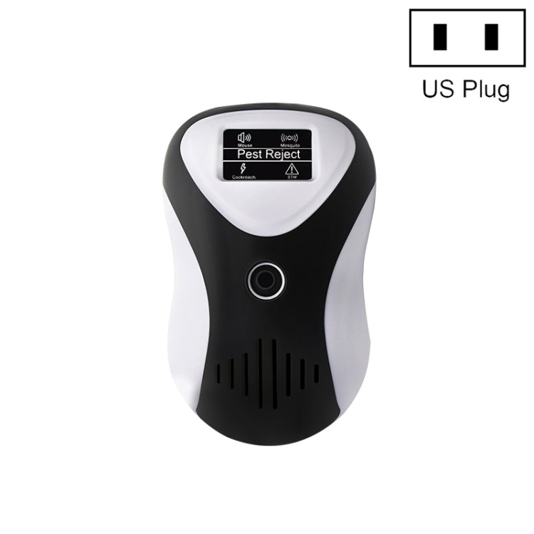 Ultrasonic Multifunctional Mouse Repeller Energy-Saving Silent Insect Repeller, Black White+EU Plug, Black White+UK Plug, Black White+US Plug, Blue Black+UK Plug, Blue White+UK Plug, Blue Black+US Plug, Blue White+US Plug, Blue Black+EU Plug           ... Black White+US Plug Black White