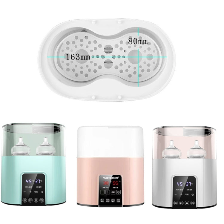 NUBITE N20 2 In 1 Double Bottle Warmer Sterilization Machine, Plug Specifications:, EU Plug, US Plug