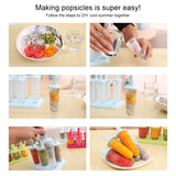 Summer DIY Creative Ice Making Box Popsicle Ice Cream Mould, Popsicle, Jelly