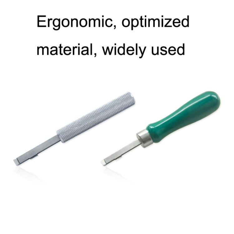 Watch Rear Cover Tapping Knife Watch Opener, All Steel Dual Use, Green Handle Dual Use