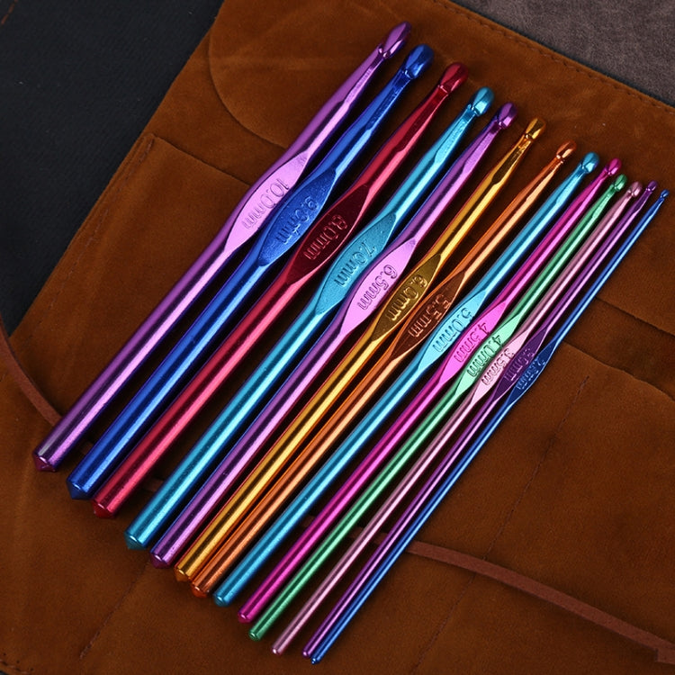 14 PCS/Set Color Alumina Single Head Crochet Handmade DIY Knitting Tool Material, Random Color Delivery, 14 PCS/Set, 28 PCS/Set, 36 PCS/Set, 26 PCS/Set, 35 PCS/Set, 59 PCS/Set, 34 PCS/Set, 27 PCS/Set, 30 PCS/Set, 33 PCS/Set, 119 PCS/Set 14 PCS Set