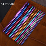 14 PCS/Set Color Alumina Single Head Crochet Handmade DIY Knitting Tool Material, Random Color Delivery, 14 PCS/Set, 28 PCS/Set, 36 PCS/Set, 26 PCS/Set, 35 PCS/Set, 59 PCS/Set, 34 PCS/Set, 27 PCS/Set, 30 PCS/Set, 33 PCS/Set, 119 PCS/Set