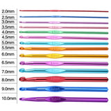 14 PCS/Set Color Alumina Single Head Crochet Handmade DIY Knitting Tool Material, Random Color Delivery, 14 PCS/Set, 28 PCS/Set, 36 PCS/Set, 26 PCS/Set, 35 PCS/Set, 59 PCS/Set, 34 PCS/Set, 27 PCS/Set, 30 PCS/Set, 33 PCS/Set, 119 PCS/Set
