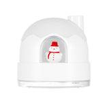 Snowman Humidifier Night Light USB Mute Cute Desktop Air Mini Atomizer Air Humidifier, ZAY-H006 Plug-in, ZAY-H006 Charge