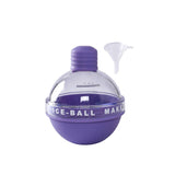2PCS Home Whiskey Bulb Ice Ball Ice Cube Silicone Mold With Funnel, With Funnel+Sky Blue, With Funnel+Lavender Purple, With Funnel+Cherry Blossom Pink, With Funnel+Banana Yellow With Funnel+Lavender Purple Lavender Purple