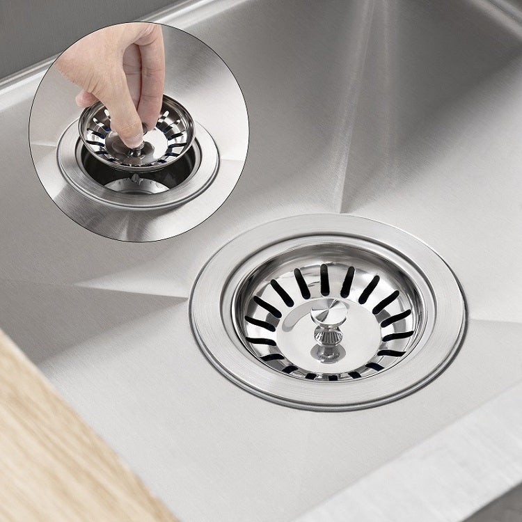 Stainless Steel 304 Washbasin Sink Filter Cover, Bright Filter Cover
