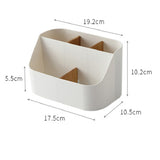Simple Plastic Multi-storage Storage Box Table Debris Finishing Box Student Dormitory Compartment Storage Box, Debris Box