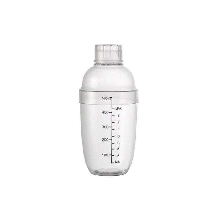 Shaker Cup PC Oz Cup Shaker With Scale Shaker Shaker Milk Teapot Juice Jug, 350ml Ordinary Transparent, 530ml Ordinary Transparent, 700ml Ordinary Transparent, 1000ml Ordinary Transparent, 350ml Black Double Scale, 530ml Black Double Scale             ...