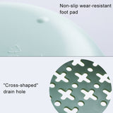 Kitchen Rice Pan Double-dish Vegetable Drain Basket Plastic Fruit Basket, U Shape Light Green, U Shape Dark Red, U Shape Light Gray, O Shape Light Green, O Shape Dark Red