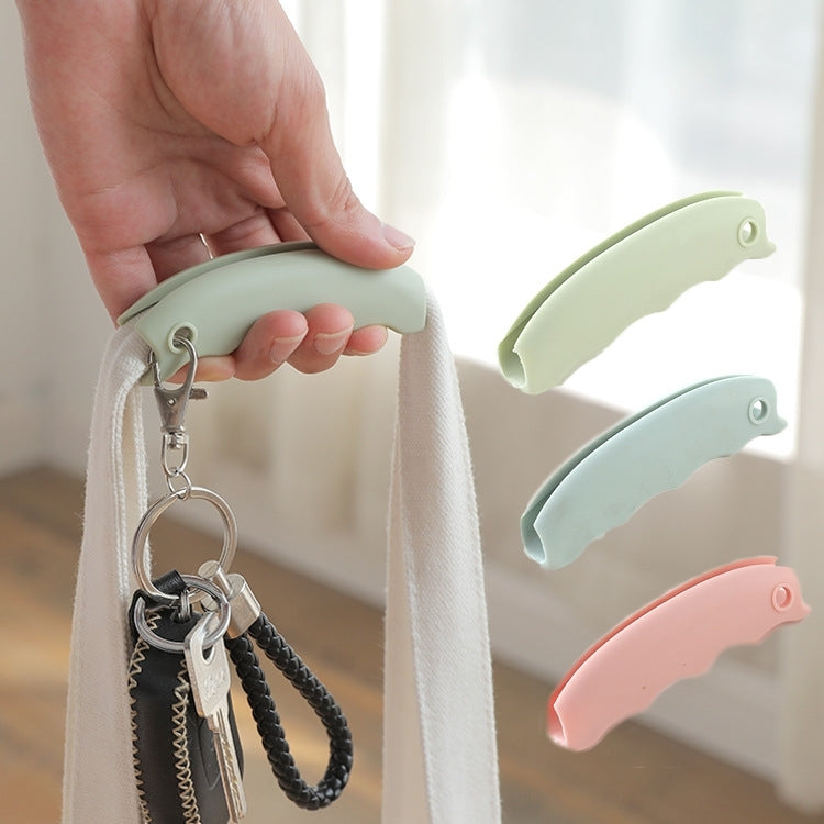 Silicone Anti-stroke Handle Effort-saving Bag Carrier Plastic Bag Shopping Bag Handle Lifter, Pink, Green, Blue