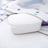 Bathroom Drain Soap Holder Plastic Sealed Travel Soap Box, Soap Holder