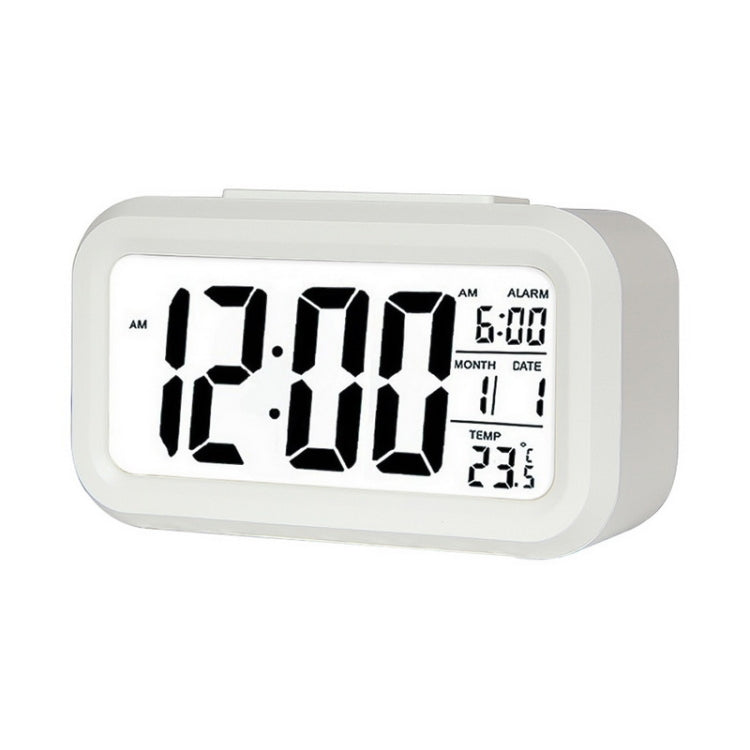 Temperature Type Lazy Snooze Alarm Mute Backlit Electronic Clock, Battery(White), Battery(Green), Battery(Black), Battery(Blue), Battery(Rose Red)