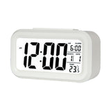 Temperature Type Lazy Snooze Alarm Mute Backlit Electronic Clock, Battery(White), Battery(Green), Battery(Black), Battery(Blue), Battery(Rose Red)