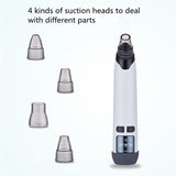 3-in-1 Temperature Sensor Blackhead Heating Electric Pore Cleaner Facial Acne Removing Device