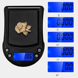 Precision Palm Scale Gold Silver Jewelry Scale Pocket Scale, Specification:200g/0.01g, 200g/0.01g :Without Battery