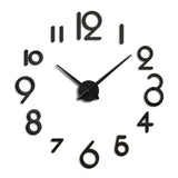 Creative DIY Acrylic Clock Home Digital Wall Clock