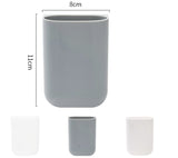 Sticky Pen Holder Desktop Can Hang Pen Case Office Stationery Storage And Sorting Box Random Colour, Pen Holder