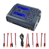 HTRC C240 Balanced Lithium Battery Charger Remote Control Airplane Toy Charger, US Plug, EU Plug