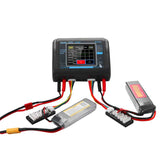 HTRC T240 Touch Balance Model Airplane Lithium Battery Charger Remote Control Car Toy B6 Charger,, EU Plug, US Plug