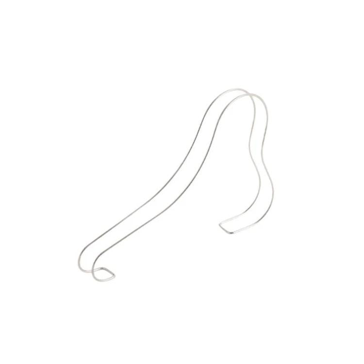 2 PCS Stainless Steel High Heels Display Stand Metal Elastic Shoe Support Shoe Support Bracket, Silver, Titanium, Rose Gold